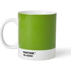Zelený keramický hrnek 375 ml Green 15-0343 – Pantone obraz