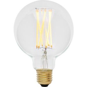 Teplá LED filamentová stmívatelná žárovka E27, 6 W Elva – tala obraz