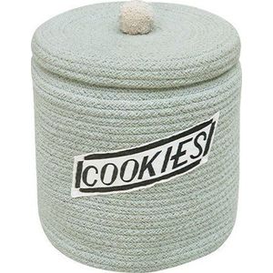 Světle modrý látkový dětský koš na hračky ø 20x26 cm Cookie Jar – Lorena Canals obraz