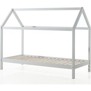 Bílá domečková dětská postel 90x200 cm Dallas - Vipack obraz