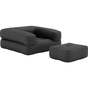 Variabilní křeslo Karup Design Cube Dark Grey obraz