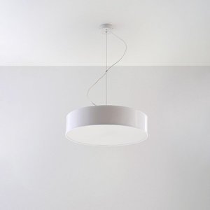 Bílé závěsné svítidlo ø 45 cm Atis – Nice Lamps obraz