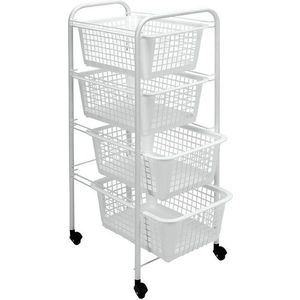 Stojan s košíky Metaltex Miami, výška 83 cm obraz