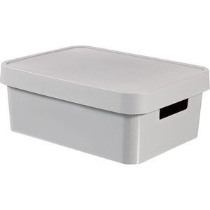 Šedý úložný box Curver Simpla Lungo obraz