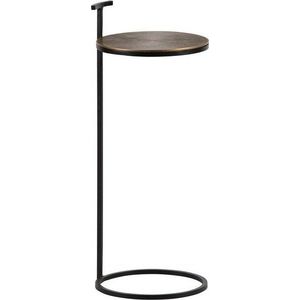 Kovový kulatý odkládací stolek 26x26 cm Position – BePureHome obraz