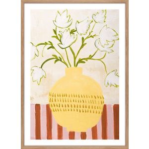 Obraz 52x72 cm Yellow Vase – Malerifabrikken obraz