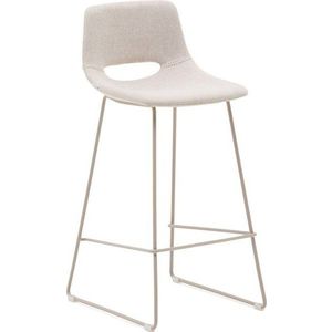Béžová barová židle (výška sedáku 76 cm) Zahara – Kave Home obraz