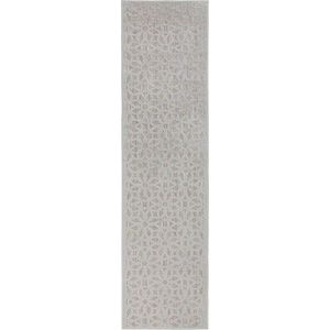Šedý venkovní koberec běhoun 230x66 cm Argento - Flair Rugs obraz