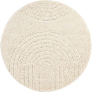 Krémově bílý koberec Mint Rugs Norwalk Fergus, ø 160 cm obraz