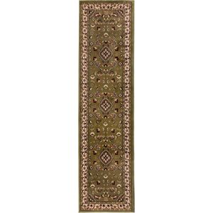 Zelený běhoun 66x300 cm Sherborne – Flair Rugs obraz