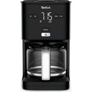 Černý kávovar na filtrovanou kávu Smart'n'light CM600810 – Tefal obraz