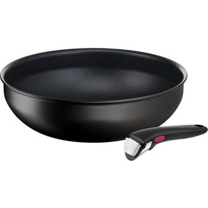 Hliníková pánev s nepřilnavým povrchem a odnímatelnou rukojetí ø 26 cm INGENO Eco Resist L3979302 – Tefal obraz