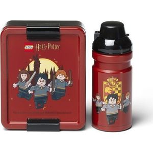 Dětský svačinový box s lahví 2 ks Harry Potter – LEGO® obraz