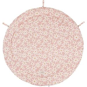 Růžová dětská hrací podložka Blash Daisies – Malomi Kids obraz