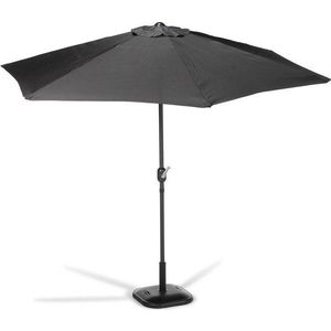 Černý slunečník bez podstavce Bonami Essentials Sun, ø 300 cm obraz
