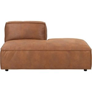 Koňakově hnědý modul pohovky (levý roh) Fairfield Kentucky – Bonami Selection obraz