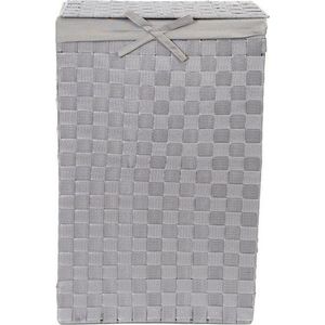 Šedý koš na prádlo s víkem Compactor Laundry Basket Linen, výška 60 cm obraz