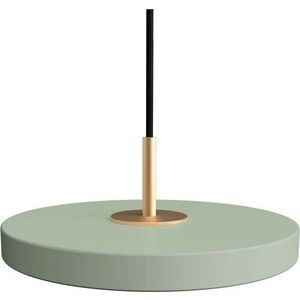 Světle zelené LED závěsné svítidlo s kovovým stínidlem ø 15 cm Asteria Micro – UMAGE obraz