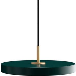 Tmavě zelené LED závěsné svítidlo s kovovým stínidlem ø 31 cm Asteria Mini – UMAGE obraz