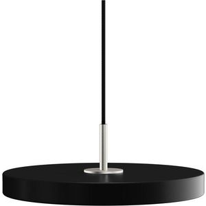 Černé LED závěsné svítidlo s kovovým stínidlem ø 31 cm Asteria Mini – UMAGE obraz