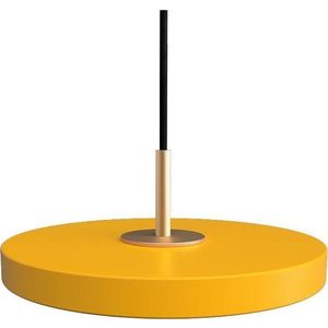 Okrově žluté LED závěsné svítidlo s kovovým stínidlem ø 15 cm Asteria Micro – UMAGE obraz