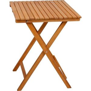 Zahradní jídelní stůl z masivu akácie 55x55 cm Alameda – Garden Pleasure obraz