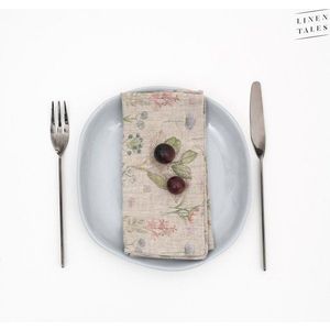 Lněné ubrousky v sadě 2 ks Botany – Linen Tales obraz