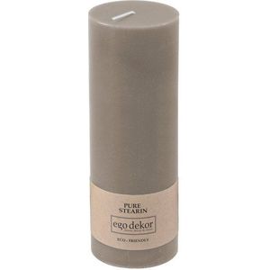 Béžově hnědá svíčka Eco candles by Ego dekor Friendly, doba hoření 60 h obraz