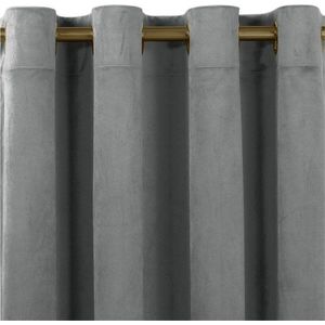 Antracitový závěs 200x270 cm Vila – Homede obraz
