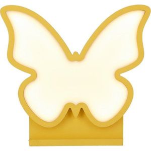 Žlutá dětská lampička Butterfly – Candellux Lighting obraz