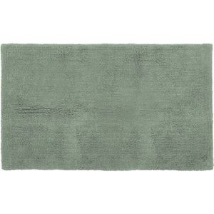 Zelená bavlněná koupelnová předložka Tiseco Home Studio Luca, 60 x 100 cm obraz