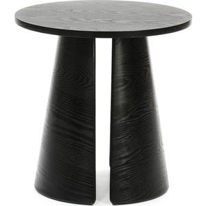 Černý odkládací stolek Teulat Cep, ø 50 cm obraz
