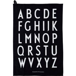 Bavlněné utěrky v sadě 2 ks 40x60 cm – Design Letters obraz