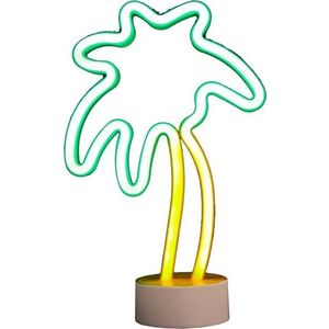 Bílá neonová světelná dekorace Palm – Hilight obraz