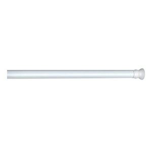 Bílá teleskopická tyč na sprchový závěs Wenko Shower Curtain Rod obraz