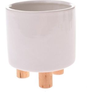 Keramický obal na květináč ø 10, 5 cm – Dakls obraz
