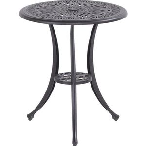 Hliníkový kulatý zahradní stolek ø 62 cm Amalfi – Hartman obraz