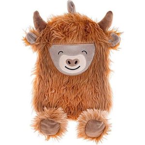 Hnědý termofor z mikroplyše 700 ml Highland Cow – Sass & Belle obraz