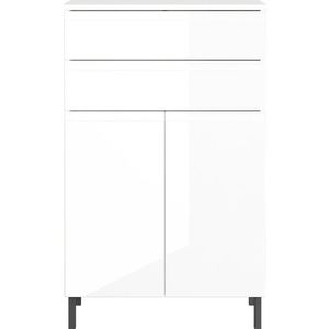Bílá koupelnová skříňka 60x97 cm Salinas - Germania obraz