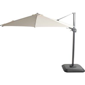 Béžový slunečník ø 350 cm Shadowflex Deluxe – Hartman obraz