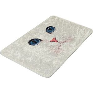 Krémová koupelnová předložka 40x60 cm Blue Eyes – Foutastic obraz