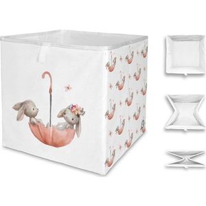 Dětský úložný box Butter Kings Bunnies In The Rain obraz