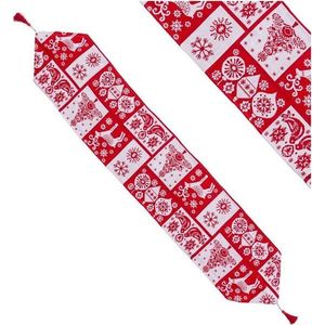 Běhoun na stůl s vánočním motivem 33x180 cm Figures – Casa Selección obraz