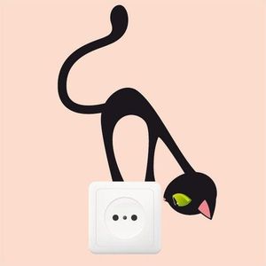 Samolepka Ambiance Curious Cat, 17 x 12 cm obraz