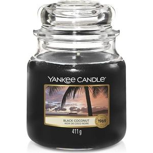 Vonná svíčka doba hoření 65 h Black Coconut – Yankee Candle obraz
