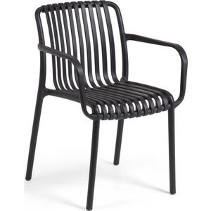Černá zahradní židle Kave Home Isabellini obraz