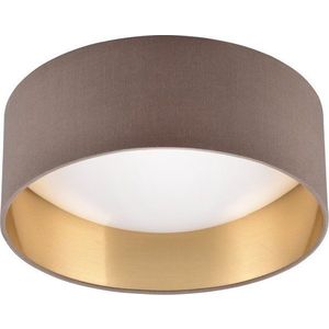 Světle hnědé LED stropní svítidlo ø 30 cm Locarno – Trio obraz