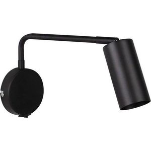 Černé kovové nástěnné svítidlo Tina – Candellux Lighting obraz