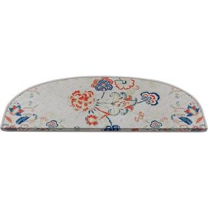 Nášlapy na schody v sadě 16 ks 20x65 cm Floral Path – Vitaus obraz