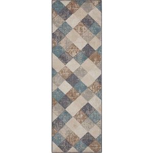 Modro-béžový běhoun 80x200 cm Terrain – Hanse Home obraz